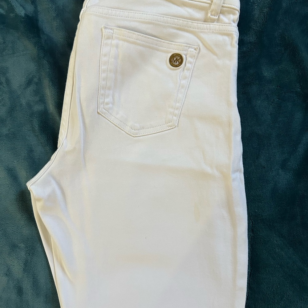 MICHAEL Michael Kors Lightweight White Jeans